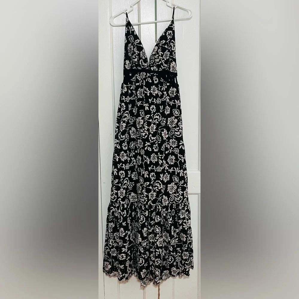 Ramy Brook Ingrid Floral Eyelet Maxi Dress - Picture 6 of 11